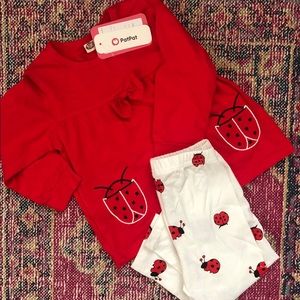 Lady Bug Matching Outfit